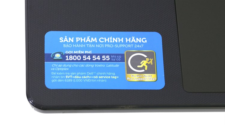 Laptop Dell Vostro 3568 i5 7200U/4GB/1TB/Win10/(XF6C611) Màu Đen
