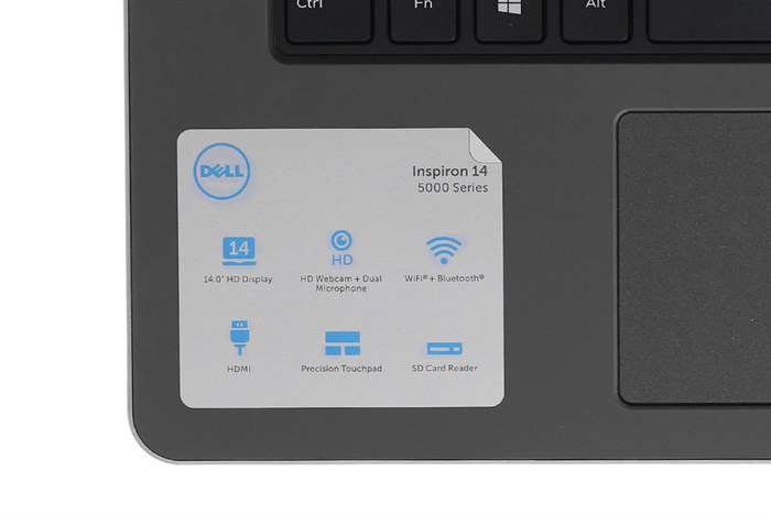 Laptop Dell Inspiron 5468 i5 7200U/4GB/500GB/2GB R7M440/Win10/Office365/(K5CDP11) Màu Bạc