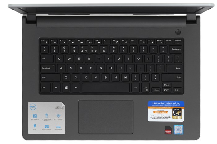 Laptop Dell Inspiron 5468 i5 7200U/4GB/500GB/2GB R7M440/Win10/Office365/(K5CDP11) Màu Bạc