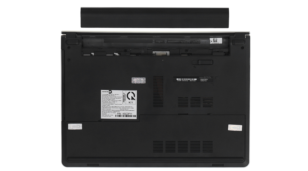 Laptop Dell Inspiron 5468 i5 7200U/4GB/500GB/2GB R7M440/Win10/Office365/(K5CDP11) Màu Bạc