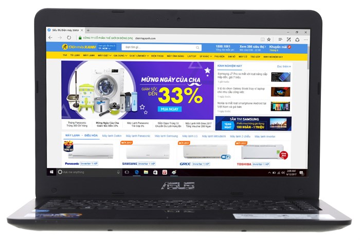 Laptop Asus E402NA N3350/2GB/500GB/Win10/(GA002T) Màu Xanh Dương