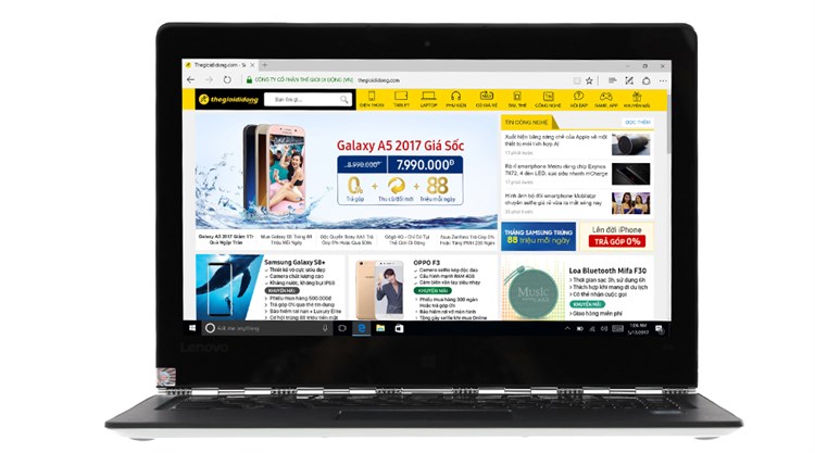 Laptop Lenovo Yoga 900-13ISK i7 6500U/8GB/256GB/Win10 Màu Bạc