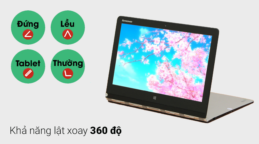 Lenovo Yoga 3 Pro-1370 màn hình cảm ứng xoay