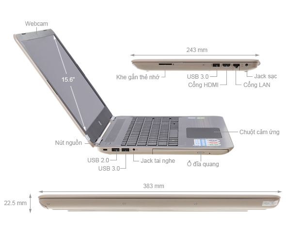 HP Pavilion 15 au120TX i5 7200U/4GB/500GB/2G 940MX/Win10/(Y4G53PA)