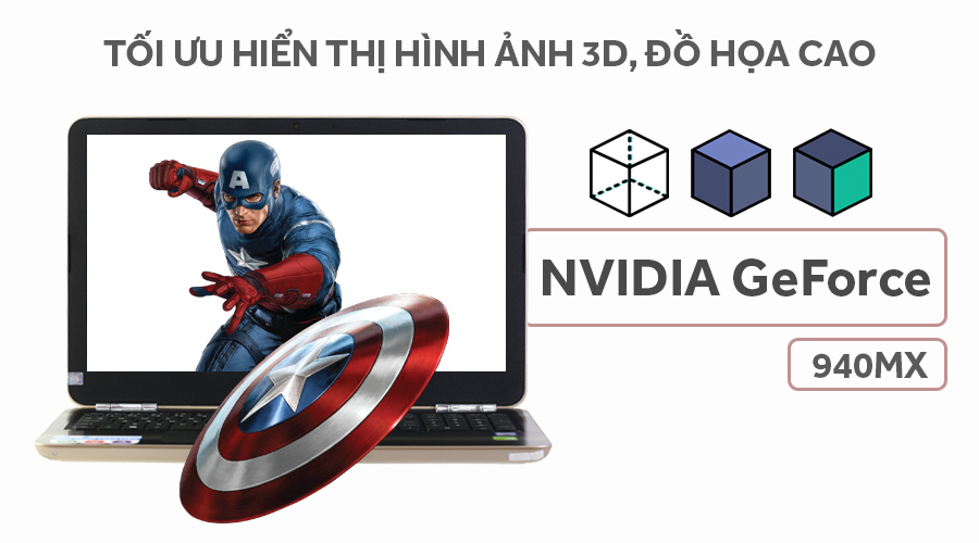 Laptop HP Pavilion 15 au120TX i5 7200U/4GB/500GB/2G 940MX/Win10/(Y4G53PA)