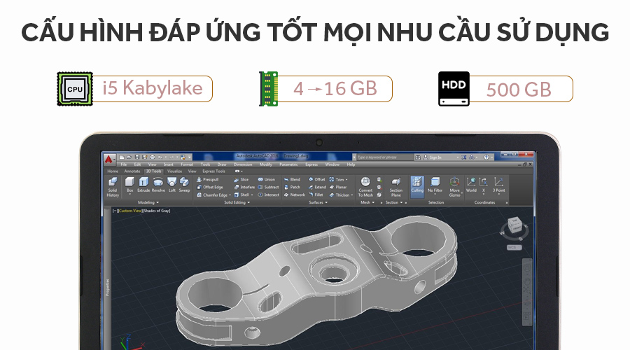 Laptop HP Pavilion 15 au120TX i5 7200U/4GB/500GB/2G 940MX/Win10/(Y4G53PA)