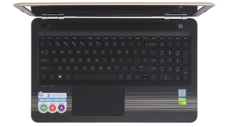 Laptop HP Pavilion 15 au120TX i5 7200U/4GB/500GB/2G 940MX/Win10/(Y4G53PA) Màu Vàng đồng