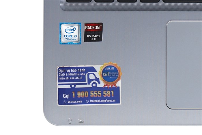 Laptop Asus A540UP i3 7100U/4GB/500GB/2G M420/Win10/(DM094T) Màu Bạc