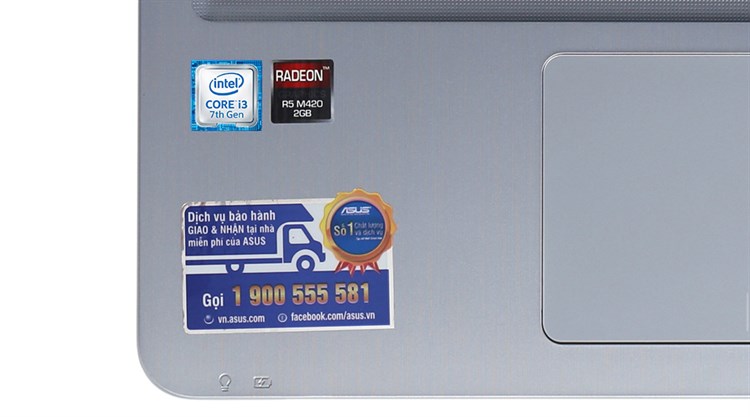 Laptop Asus A540UP i3 7100U/4GB/500GB/2G M420/Win10/(DM094T)