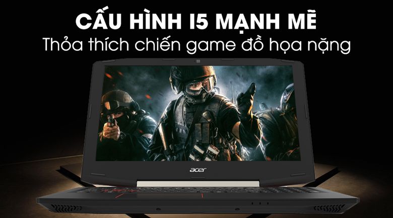 Laptop Acer Aspire VX5-591G-52YZ i5 7300HQ/8GB/1TB+128GB/4GB GTX1050/DOS/(NH.GM2SV.002)