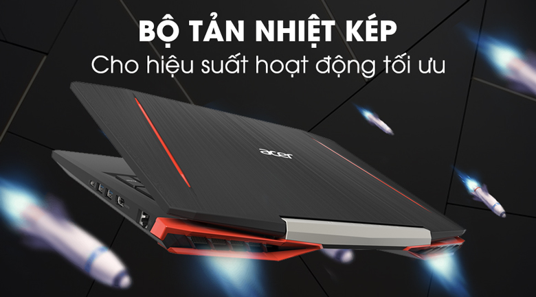 Laptop Acer Aspire VX5-591G-70XM i7 7700HQ/8GB/1TB+128GB/4GB GTX1050/DOS/(NH.GM2SV.0010)