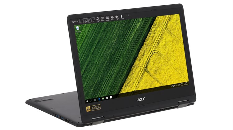 Laptop Acer R5 471T 54W0 i5 6200U/4GB/128GB/Win10/(NX.G7WSV.002) Màu Đen