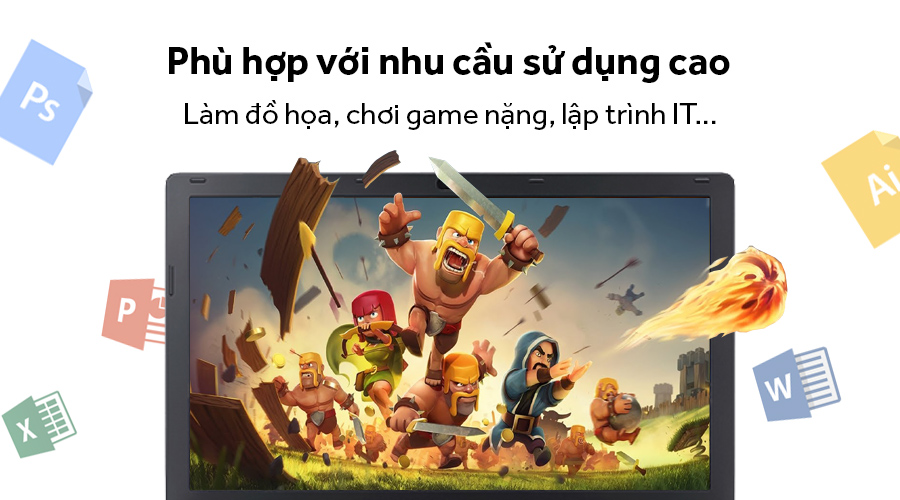 Laptop Acer Aspire E5 575G 73J8 i7 7500U/4GB/500GB/2GB 940MX/Win10/(NX.GDWSV.012)