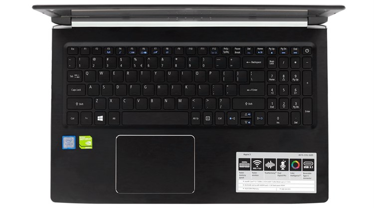 Laptop Acer Aspire A515 51G 52ZS i5 7200U/4GB/500GB/2GB 940MX/Win10/(NX.GP5SV.004) Màu Đen