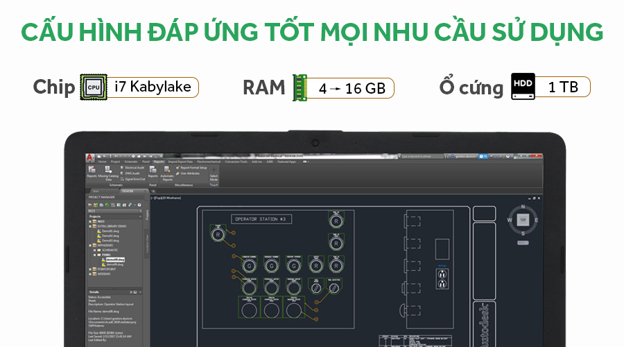 Laptop HP 15 bs622TX i7 7500U/4GB/1TB/2GB AMD530/Win10/(2JQ73PA)