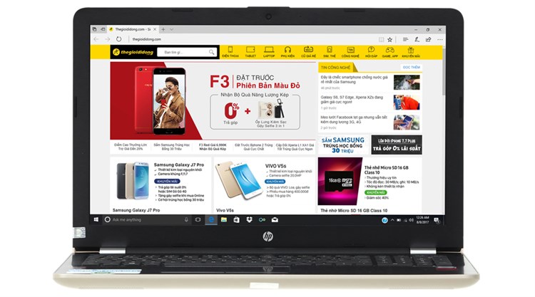 Laptop HP 15 bs622TX i7 7500U/4GB/1TB/2GB AMD530/Win10/(2JQ73PA)