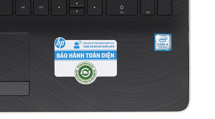 Laptop HP 15 bs573TU i5 7200U/4GB/1TB/Win10/(2JQ70PA)