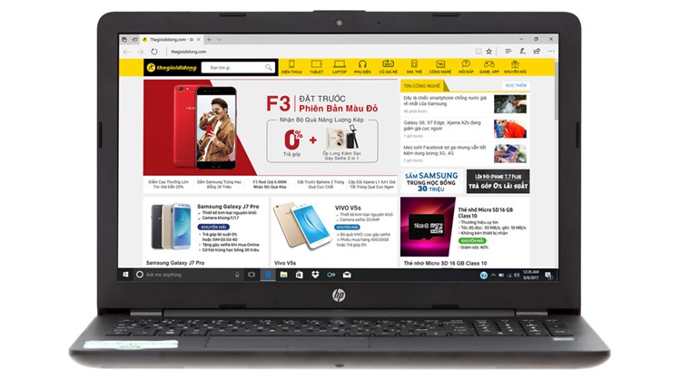 Laptop HP 15 bs571TU i3 6006U/4GB/1TB/Win10/(2JQ68PA)