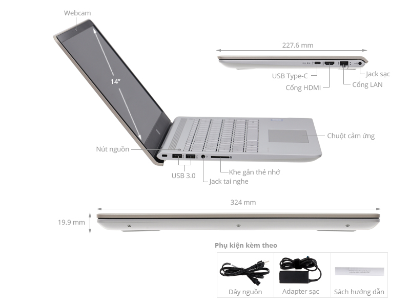 HP Pavilion 14 bf019TU i3 7100U/4GB/1TB/Win10/(2GW00PA)