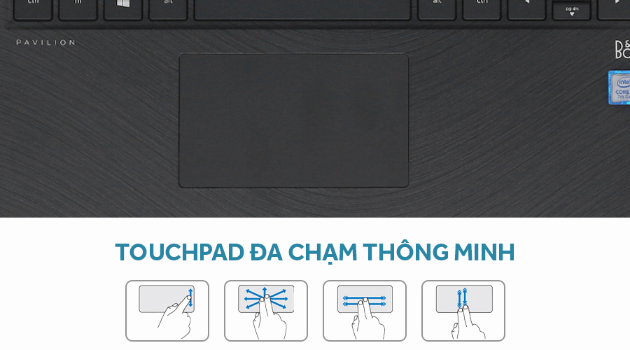 Laptop HP Pavilion X360 ad026TU i3 7100U/4GB/500GB/Win10/(2GV32PA)