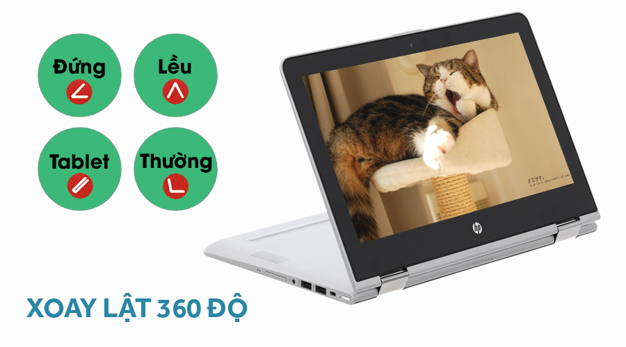 Laptop HP Pavilion X360 ad026TU i3 7100U/4GB/500GB/Win10/(2GV32PA)
