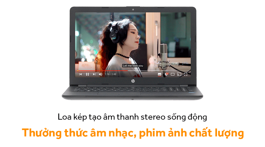 Laptop HP 15 bs578TU N3710/4GB/500GB/Win10/(2LR89PA)