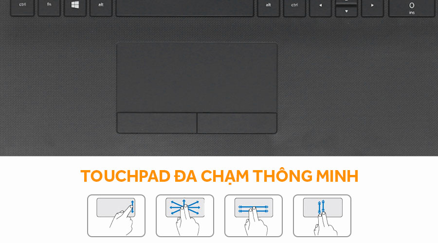 Laptop HP 15 bs578TU N3710/4GB/500GB/Win10/(2LR89PA)