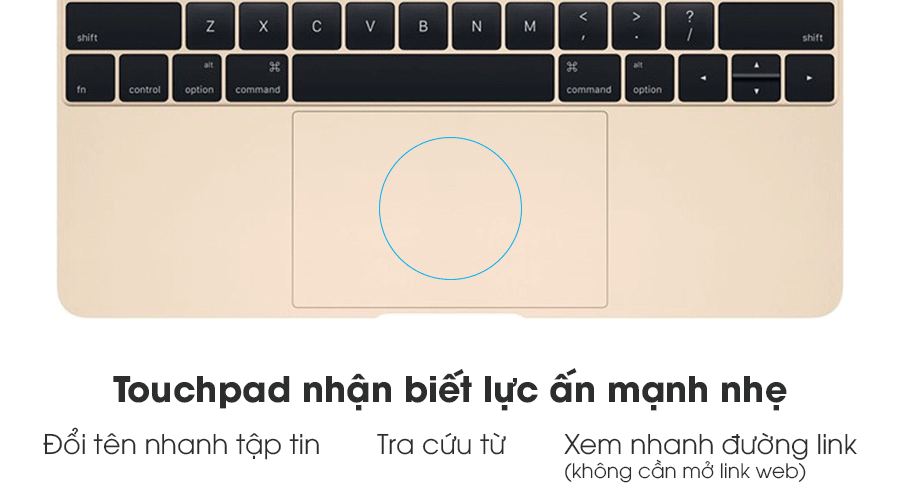 Laptop Apple Macbook 12" MNYK2SA/A Core M 1.2GHz/8GB/256GB (2017)