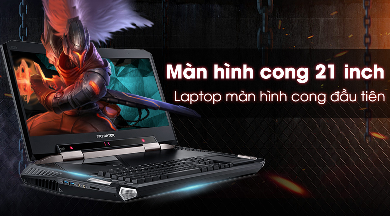 Laptop Acer PREDATOR 21 X i7 7820HK/64GB/1TB+1TB/16GB GTX1080/Win10