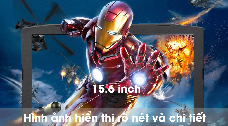 Laptop Acer Nitro 5 AN515 51 739L i7 7700HQ/8GB/1TB/2GB GTX1050/Win10/(NH.Q2SSV.007)