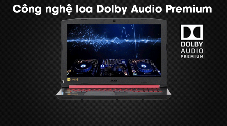 Laptop Acer Nitro 5 AN515 51 739L i7 7700HQ/8GB/1TB/2GB GTX1050/Win10/(NH.Q2SSV.007)