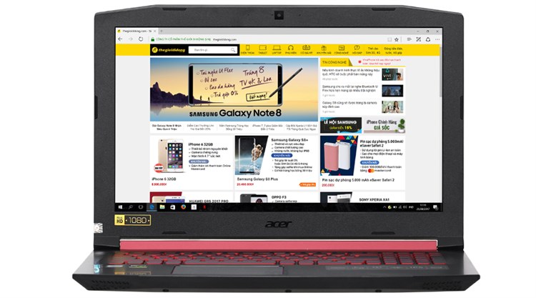 Laptop Acer Nitro 5 AN515 51 739L i7 7700HQ/8GB/1TB/2GB GTX1050/Win10/(NH.Q2SSV.007)