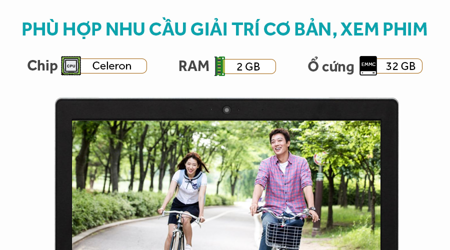 Laptop Lenovo IdeaPad 120S 11IAP N3350/2GB/32GB/Win10/(81A40072VN)