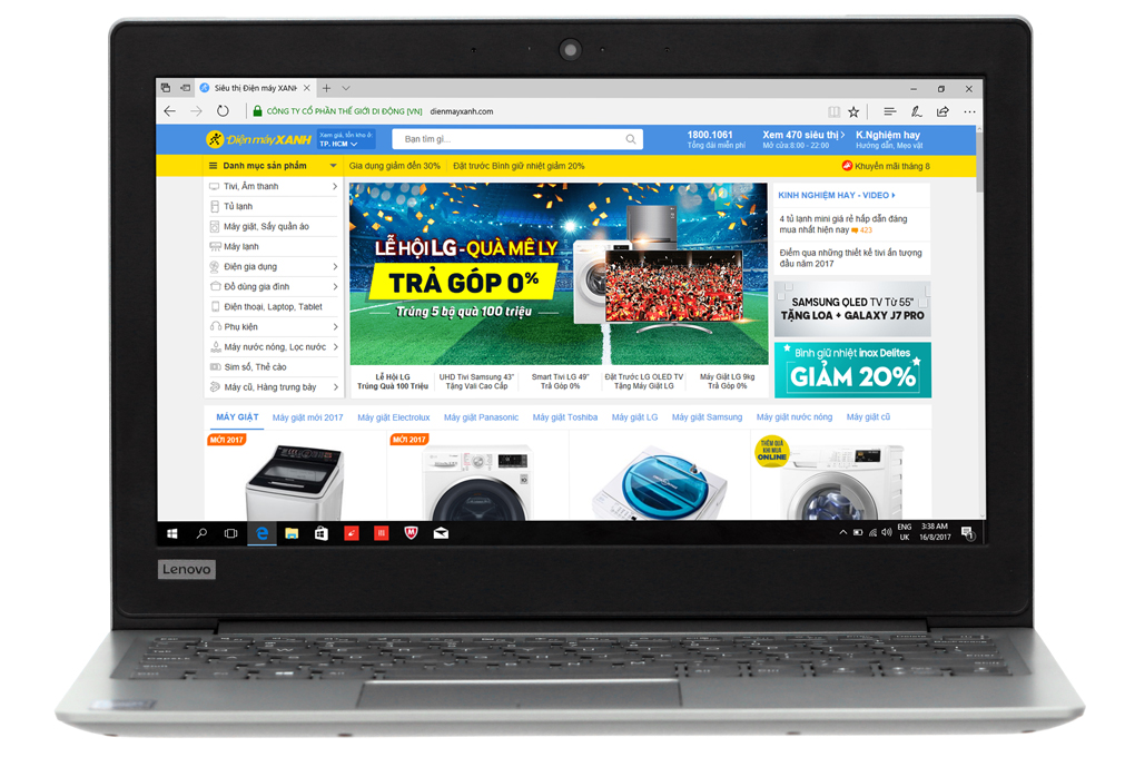 Lenovo IdeaPad 120S 11IAP N3350/2GB/32GB/Win10/(81A40072VN Lenovo IdeaPad 120S 11IAP N3350/2GB/32GB/Win10/(81A40072VN