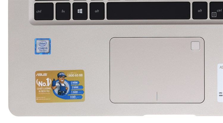 Laptop Asus S510UA i5 7200U/4GB/1TB/Win10/(BQ002T)