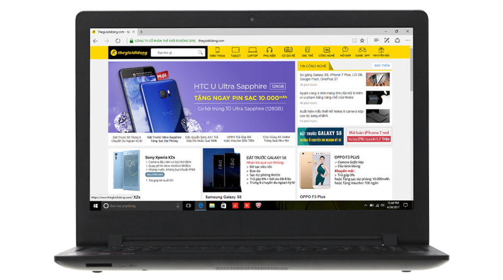 Laptop Lenovo IdeaPad 110 15ISK i3 6006U/4GB/1TB/Win10/(80UD019BVN) Màu Đen