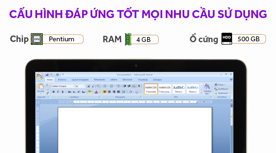 Laptop Asus TP203NAH N4200/4GB/500GB/Win10/(BP052T) - 3