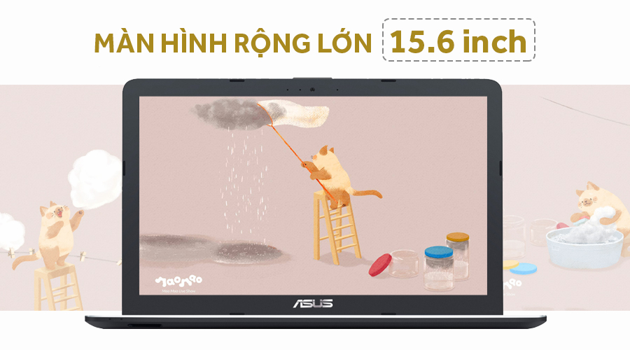 Laptop Asus X541NA N3350/4GB/500GB/Win10/(GO001T)