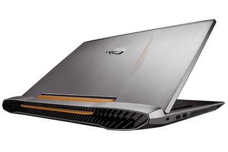 Laptop Asus G752V (G752VY-GC245D) i7-6700HQ/16G/128GSSD/1T7/B-RW/17.3FHD/8C90WHr/xám/DOS/4G_GTX980M/LED_KB