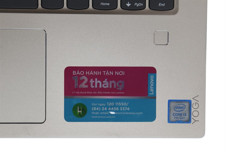 Laptop Lenovo Yoga 520 14IKB i3 7100U/4GB/1TB/Win10/(80X8005RVN) Màu Vàng đồng