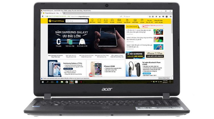 Laptop Acer ES1 533 P6L2 N4200/4GB/500GB/Win10/(NX.GFTSV.008) Màu Đen