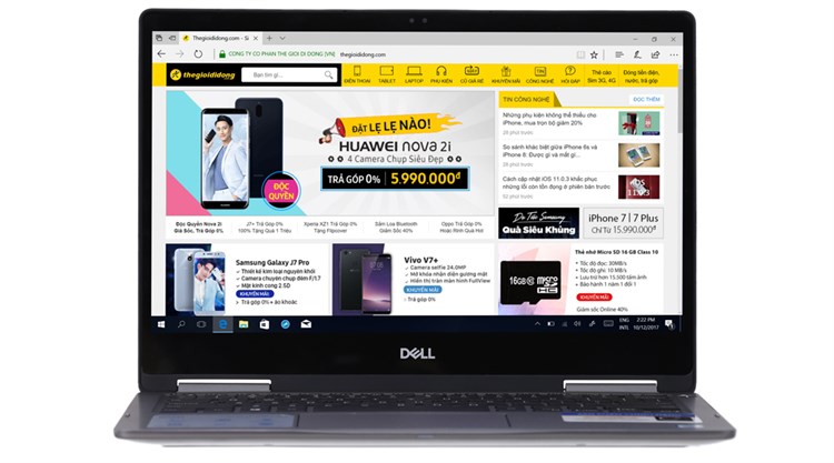 Laptop Dell Inspiron 7373 i7 8550U/8GB/256GB/Win10/Office365/(P83G001)