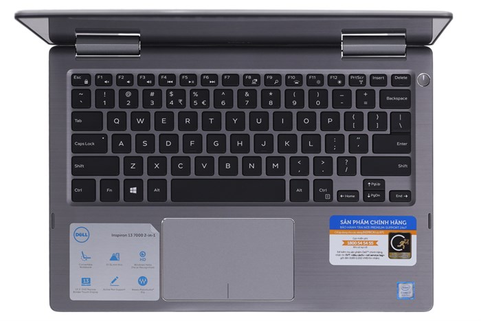 Laptop Dell Inspiron 7373 i7 8550U/8GB/256GB/Win10/Office365/(P83G001) Màu Xám