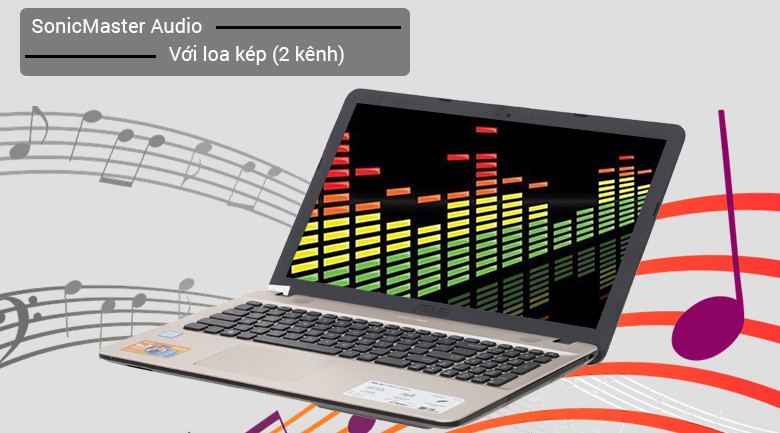 Laptop Asus VivoBook X541UA i3 6100U/4GB/1TB/15.6"/Win10/(XX272T)/Đen