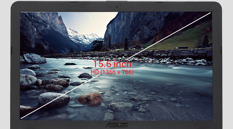 Laptop Asus VivoBook X541UA i3 6100U/4GB/1TB/15.6"/Win10/(XX272T)/Đen