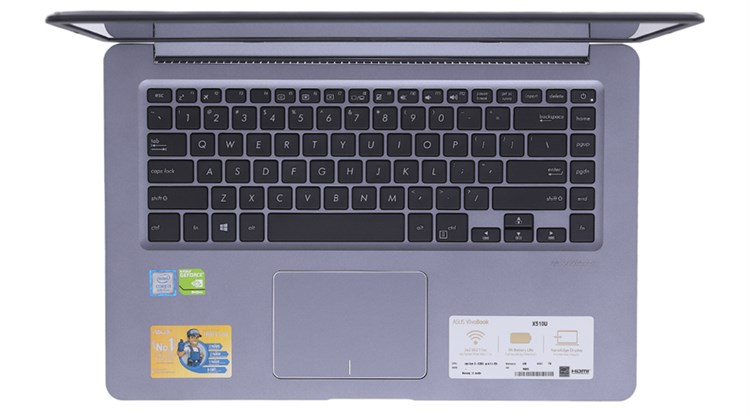 Laptop Asus VivoBook X510UQ i5 8250U/4GB/1TB/2GB 940MX/Win10/(BR632T)