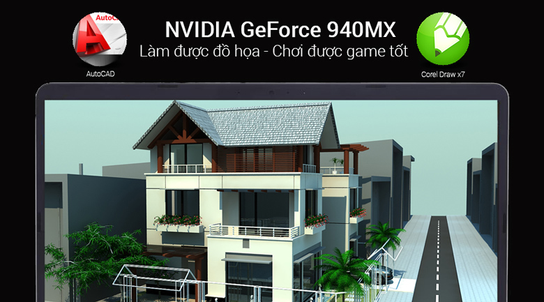 Laptop Asus VivoBook S15 S510UQ i5 8250U/4GB/1TB/940MX/Win10/(BQ475T)