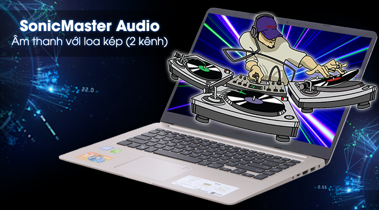 Laptop Asus VivoBook S15 S510UQ i5 8250U/4GB/1TB/940MX/Win10/(BQ475T)