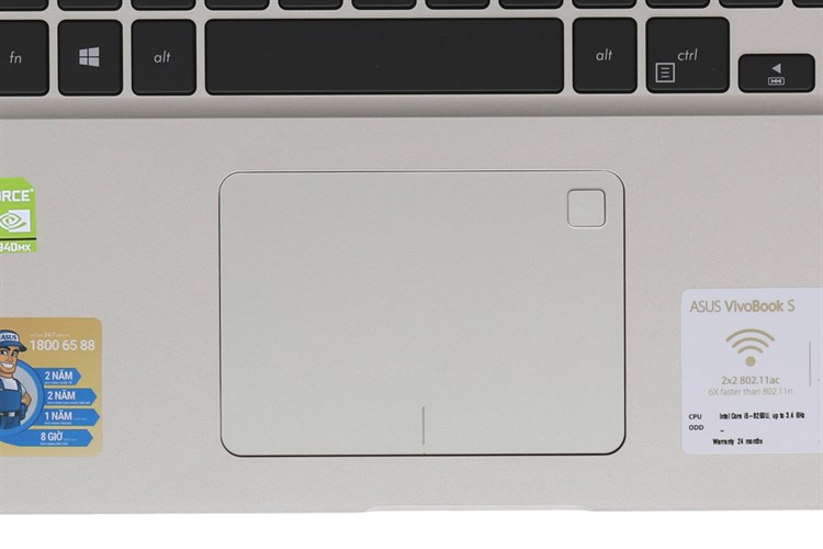 Laptop Asus VivoBook S15 S510UQ i5 8250U/4GB/1TB/940MX/Win10/(BQ475T) Màu Vàng đồng