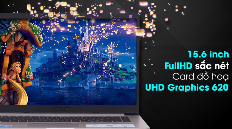 Laptop Asus VivoBook S15 S510UA i5 8250U/4GB/1TB/Win10/(BQ414T)